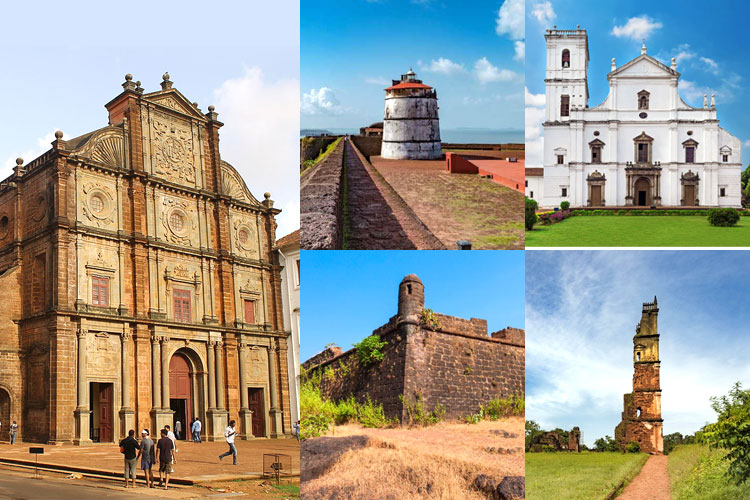 Top 5 Most Famous Historical Places in North Goa